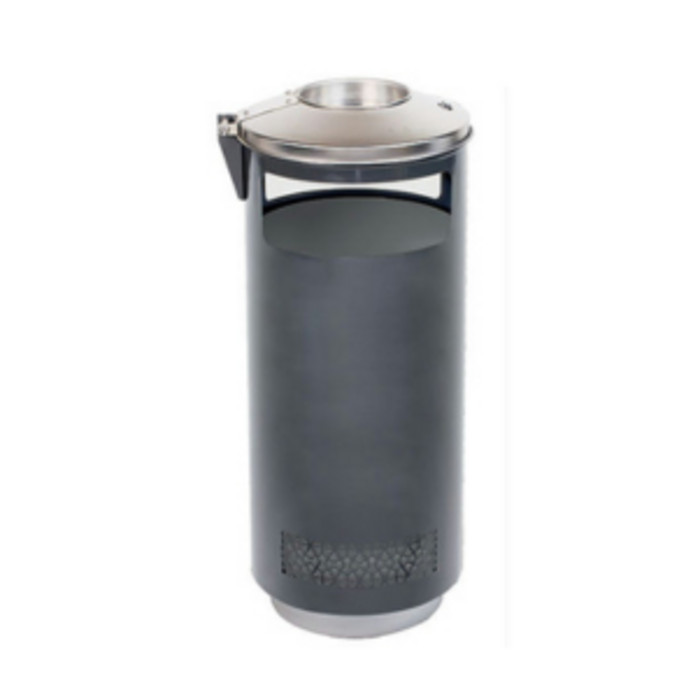 CENDRIER CORBEILLE 70L GRIS