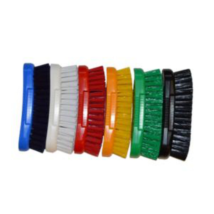 BROSSE MAIN ALIM 19CM JAUNE