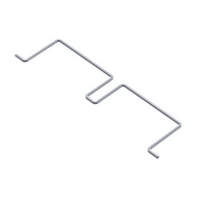 SUPPORT INOX P/SAC DECHETS X2