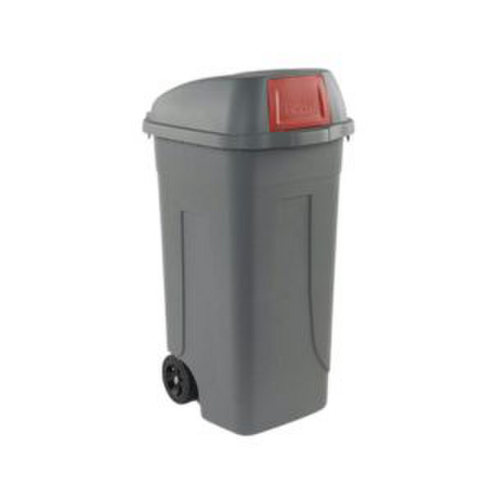 CONTENEUR BASCUL.100L GRIS/RGE
