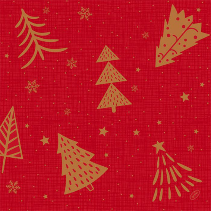 SERV 4P 40X40 SHIMMER TREE X50 DUNIOUATE