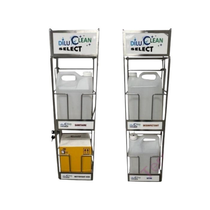 ARMOIRE INOX GAUCHE 2 CASES