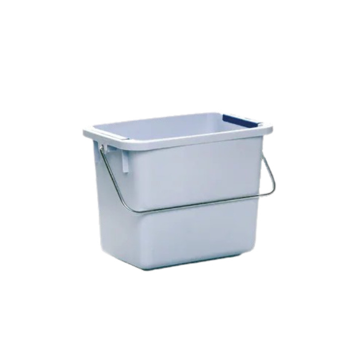 SEAU 6L ORIGO GRIS AVEC CLIP C