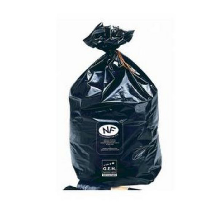 SAC 100L PEBD NFE 40µ NOIR X25
