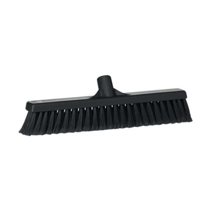 BALAI SOUPLE FLEURE 41CM NOIR  VIKAN