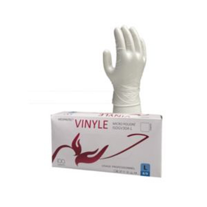 GANT VINYL POUDRE BLANC 9.5 MEDIPROTEC