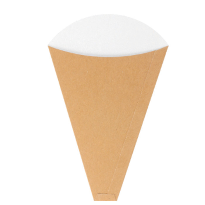 CONE CREPE KRAFT 12X19CM X100