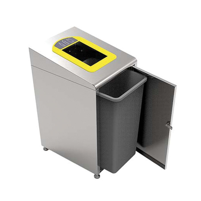 STRUCTURE BORNE DECHET INOX