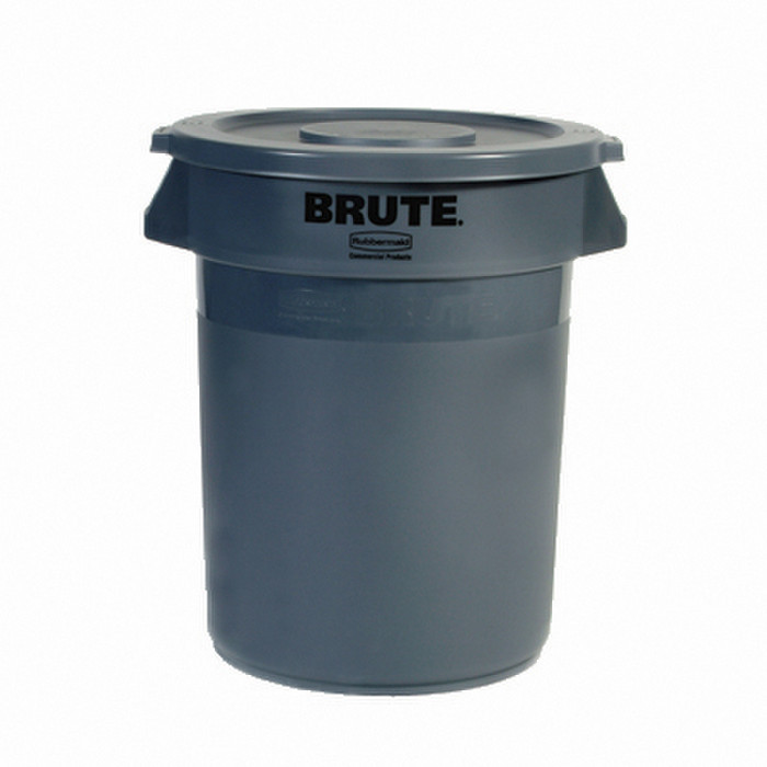 CONT BRUTE ROND 80L GRIS