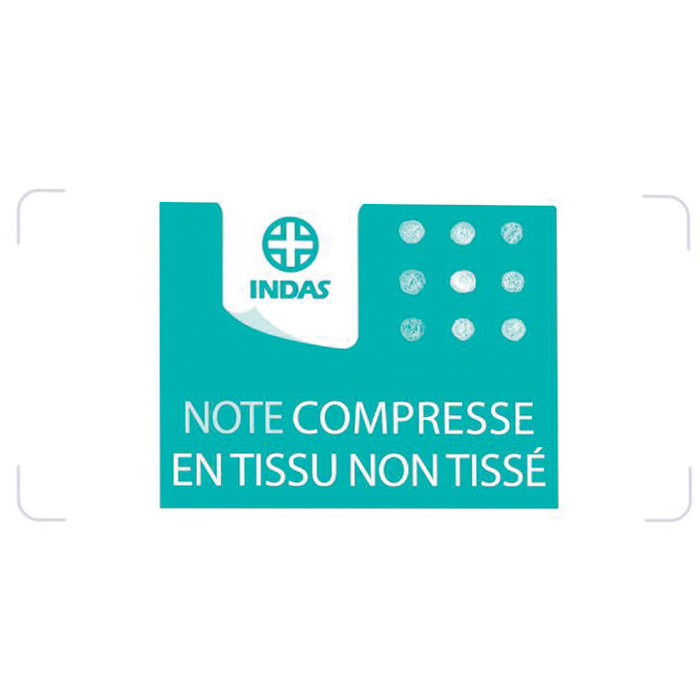 PANSEMENT TISSU 10X10 X100