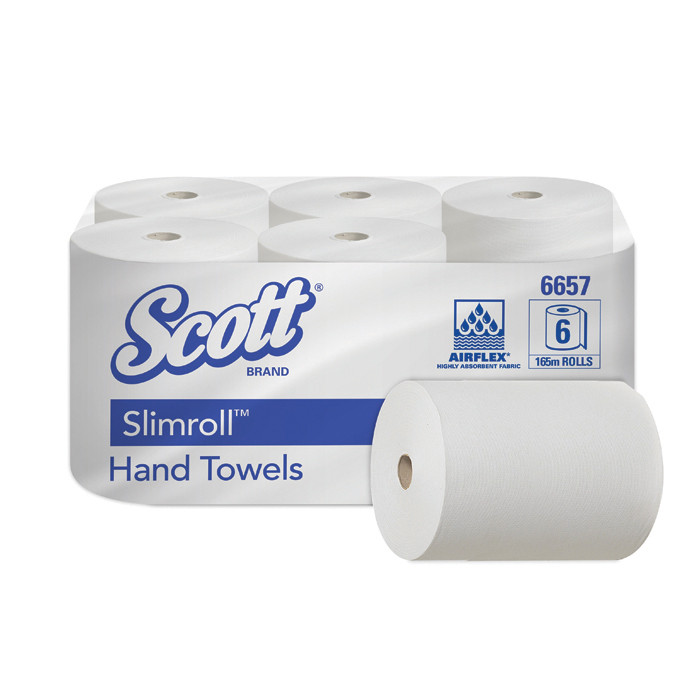 EMR 1P 165M SLIMROLL BLANC