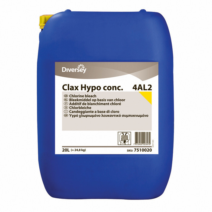 CLAX HYPO CONC CHLORE 20L