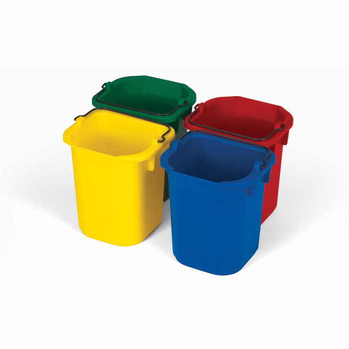 SEAU 5L JAUNE MENAGE RUBBERMA