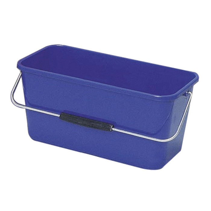 SEAU VITRE BLEU 13L