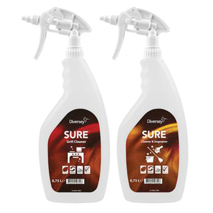 SURE GRILL DEGREASER PULVE 750