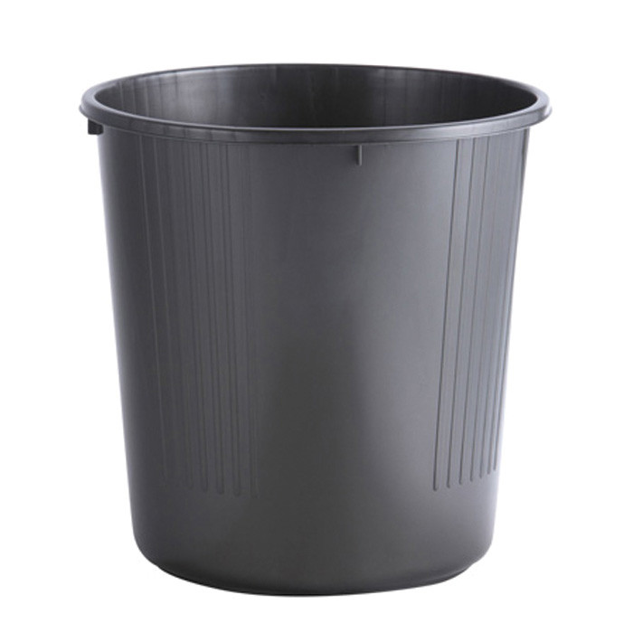 CORBEILLE ECOLINE 14L GRIS