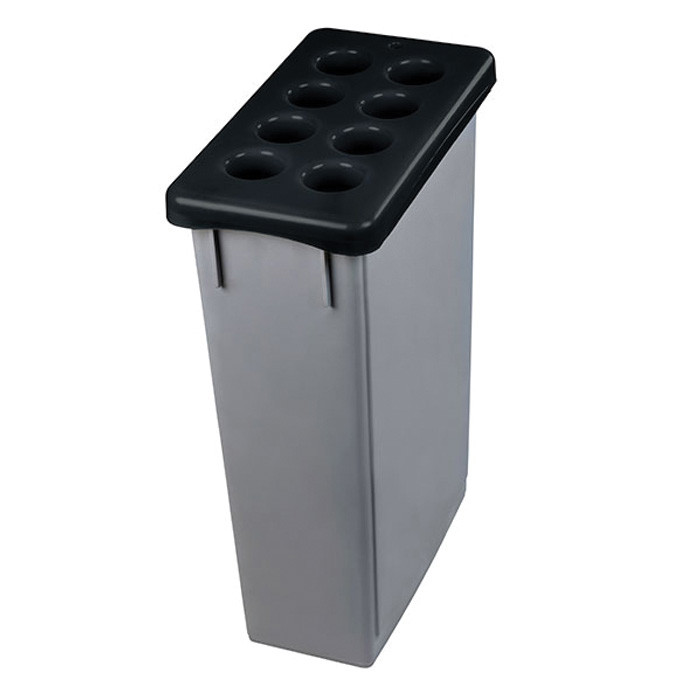 COLLECTEUR GOB 90L GRIS-NOIR