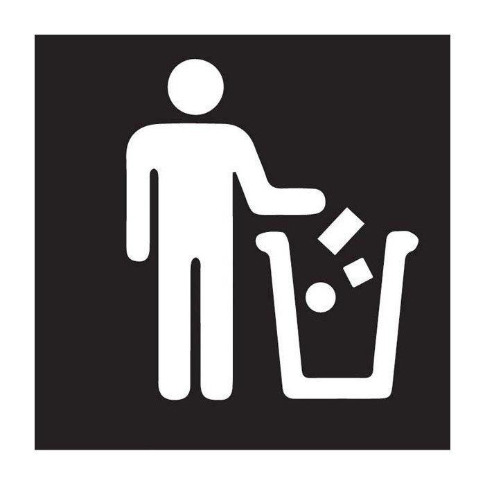 ETIQUETTE ICON AUTRES DECHETS