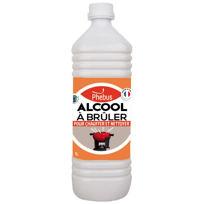 ALCOOL A BRULER 90° 1L
