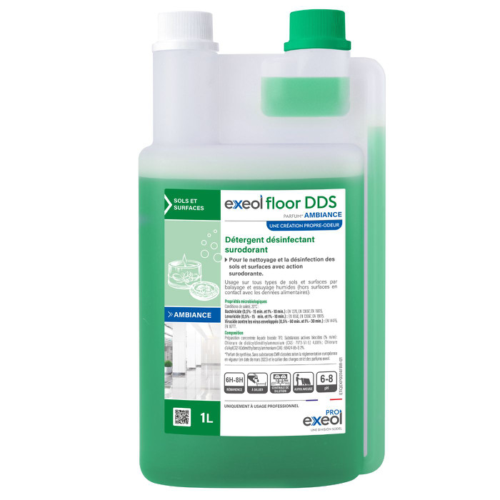 DDS FLOOR DETERG DESINF AMB 1L