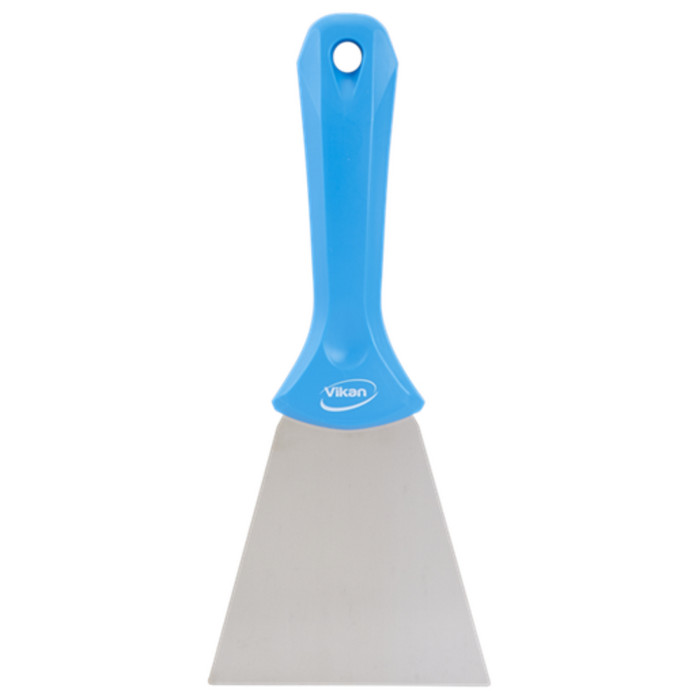 GRATTOIR MAIN INOX 10CM BLEU