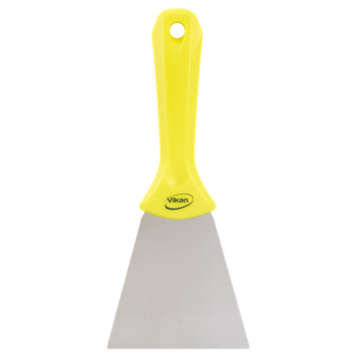 GRATTOIR MAIN INOX 10CM JAUNE