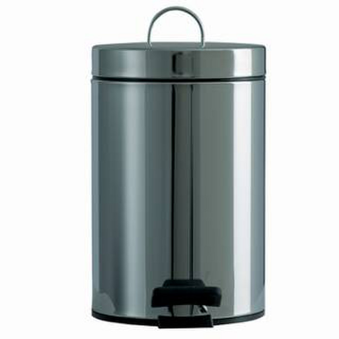 POUB PEDALE + 3L INOX BROSSE