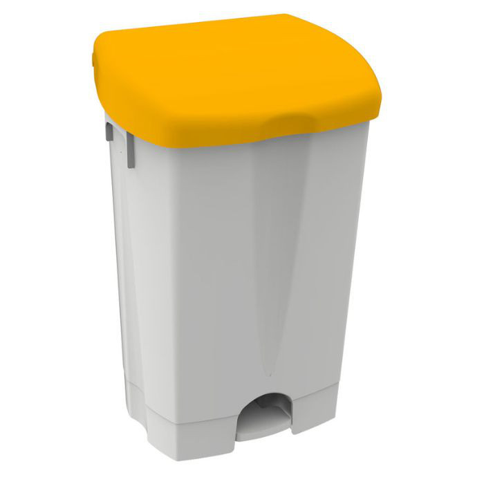 POUB 50L PEDALE COUV JAUNE