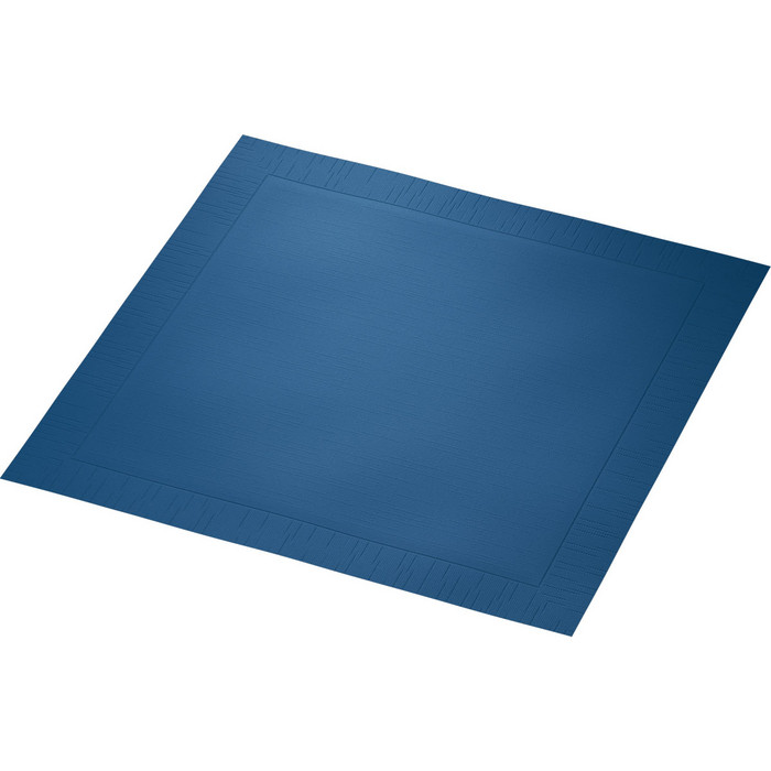 SERV 4P 40X40 BLEU FONCE X50