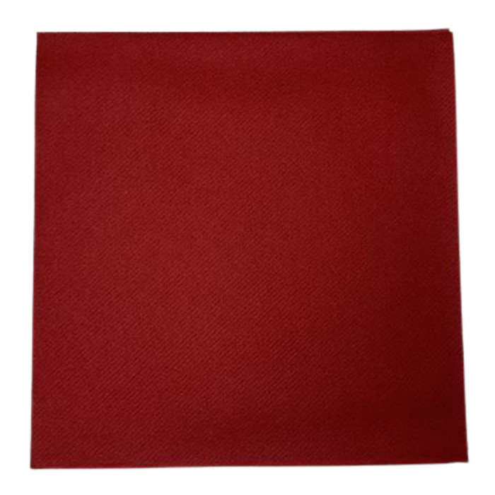 SERV AIRLAID 40X40 BORDEAU X50