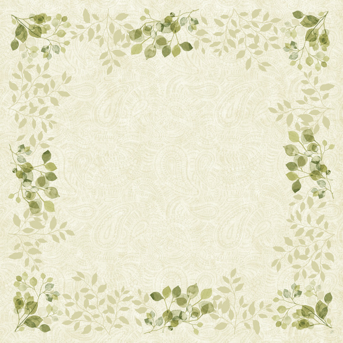 SURNAPPE BIO 84X84 PAISLEY X20