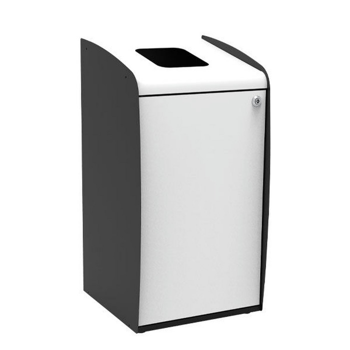 BORNE TRI  ROXY NOIR/BLC 80L