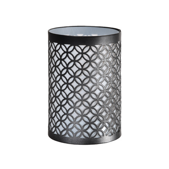 BOUGEOIR METAL TAJ NOIR
