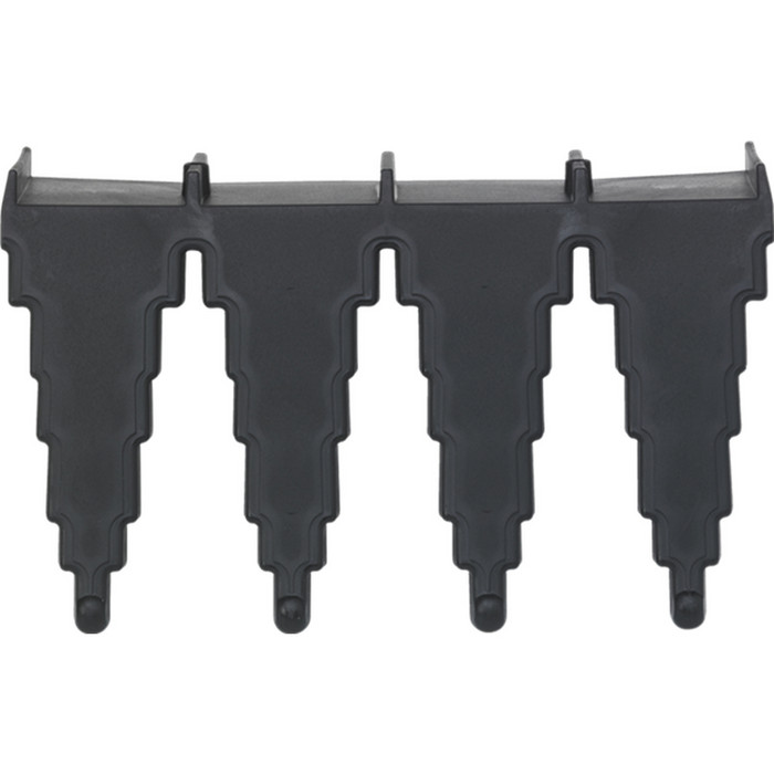 SUPPORT MURAL 4PTDS 24CM NOIR