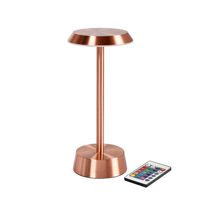 LAMPE TABLE LED NOUR OR ROSE