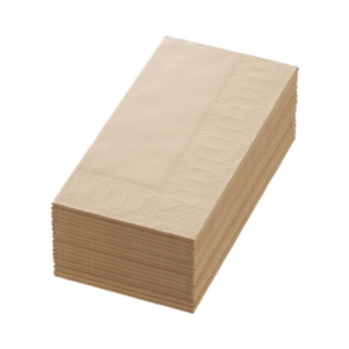 SERV 1/8 2P 40X40 BRUN X300